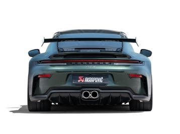 Dit betreft een Porsche 992 . 2 GT3 & GT3 Touring Akrapovic, Verzenden