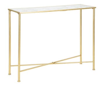 CONSOLE VLINDERS GLAS CM 100X35X80, Ophalen of Verzenden, Nieuw