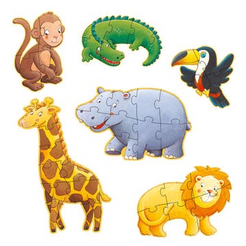 Djeco puzzel dieren FSC - Marmoset  van €14,99 voor €7,49, Ophalen of Verzenden, Nieuw