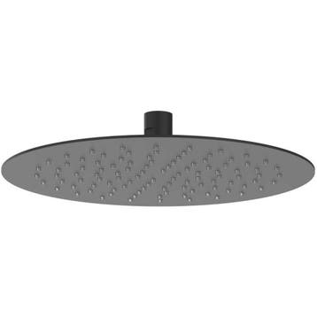 IVY Hoofddouche Slim 25 cm - Eco-air - Mat Zwart, Ophalen of Verzenden, Nieuw
