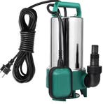 RVS Afvoer Dompelpomp 1100W | 16500L/u | Vlotterschakelaar, Tuin en Terras, Verzenden, Nieuw