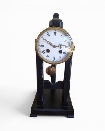 Tafelklok - anders - Vintage Hout - 1850-1900 - Japy Freres