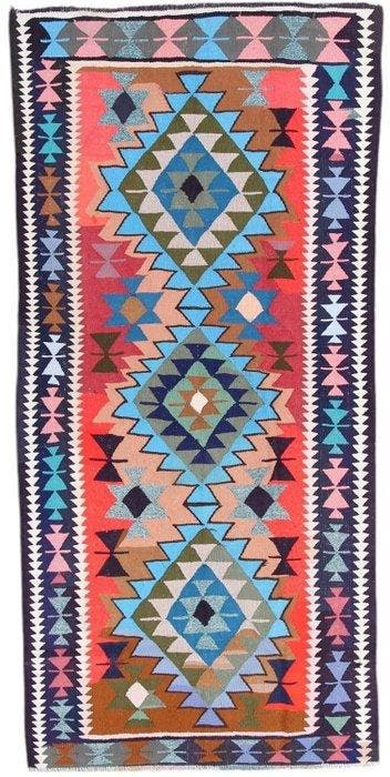 Kelim Modern Caucus Kilim - Vintage Armeense Kunst - Kelim -, Nieuw
