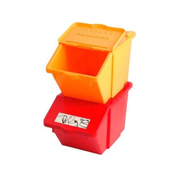 Recyclingbox - geel, Verzenden, Nieuw