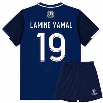 Lamine Yamal Champions League Voetbaltenue - Kind, Sport en Fitness, Voetbal, Verzenden, Nieuw
