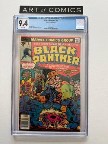 Black Panther #1 - CGC 9.4 - 1st ongoing Black Panther solo, Boeken, Nieuw