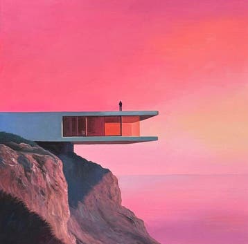 Billy - New horizon pink sky 1