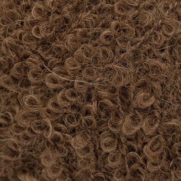 DROPS Alpaca Bouclé Uni Colour - 8905 chocolade - Wol Gare, Hobby en Vrije tijd, Breien en Haken, Ophalen of Verzenden, Nieuw