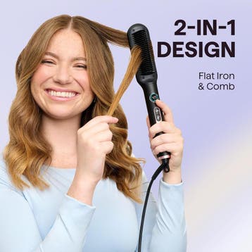 Thermal Brush - Blowout Brush - Krultang - Zwart - Wavytalk, Verzenden, Zo goed als nieuw