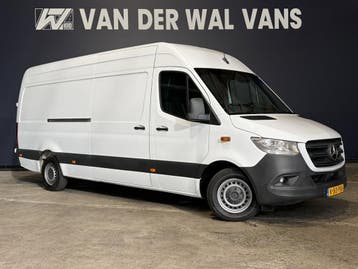 Zakelijke Lease |  Mercedes-Benz Sprinter 316 CDI 164pk L3H2, Stof, Gebruikt, Wit, Mercedes-Benz