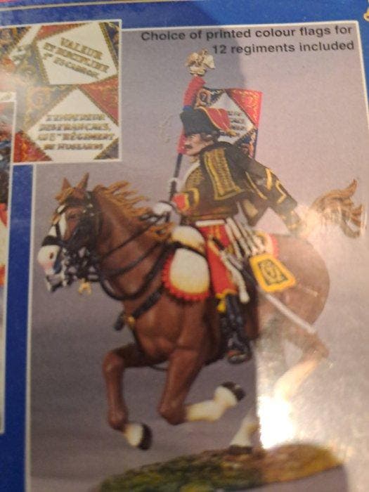 Andrea Miniatures - Action figure Hussar Standard Bearer /, Kinderen en Baby's, Speelgoed | Overig