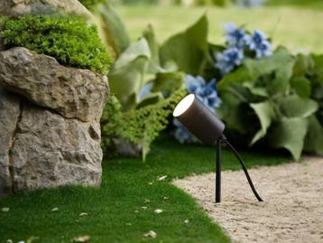 (40 x) 40 x Prikspot tuinlamp GU10 fitting zand..., Tuin en Terras, Nieuw