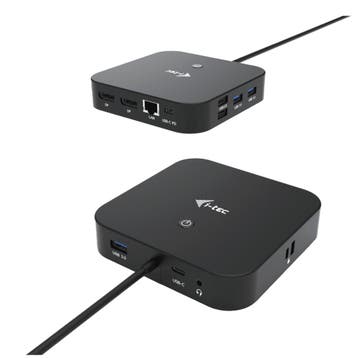 i-tec USB-C Universeel Dockingstation | 2x Displaypoort, Ophalen of Verzenden, Zo goed als nieuw