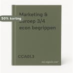 Marketing & beroep 3/4 econ begrippen 9789001217518 CCA01.3, Verzenden, Gelezen, CCA01.3
