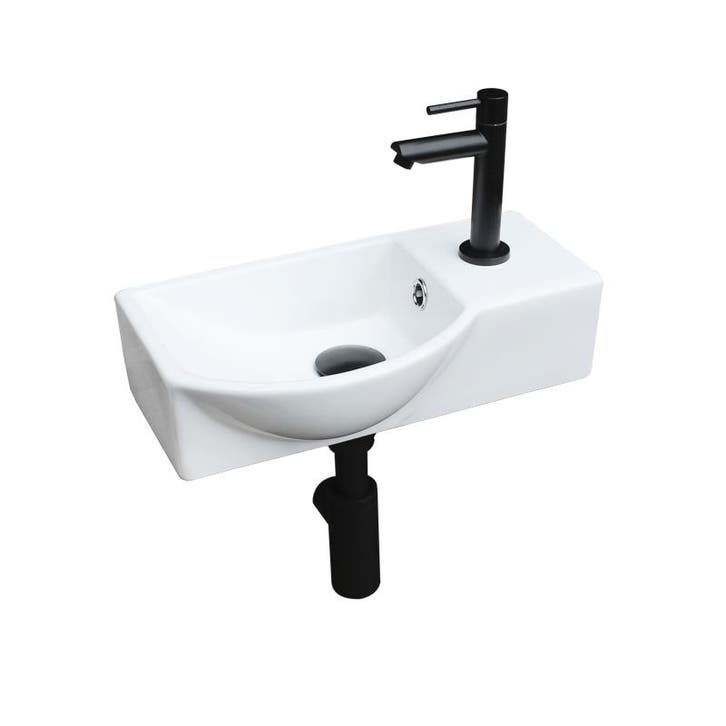 Sani Royal Keramische fonteinset Bari met kraan,, Tuin en Terras, Waterpartijen en Fonteinen