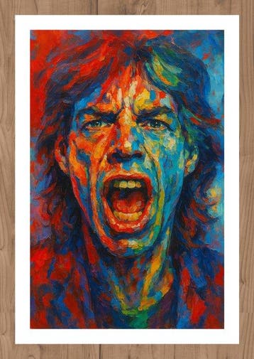 Alberto Ricardo (XXI) - Mick Jagger. The Rolling Stones., Nieuw in verpakking