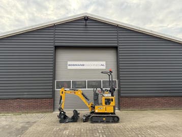 XCMG XE10 E minigraver NIEUW, Ophalen, Graafmachine