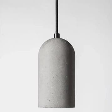 Specilights Pendel Beton Rond E27 – Cement fitting – Hanglam, Verzenden, Nieuw, Steen/keramiek, E27 (groot)