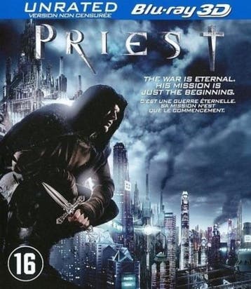 Priest (2011) (3D Blu-ray), Cd's en Dvd's, Blu-ray, Verzenden, Nieuw in verpakking, Actie