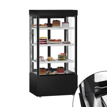 GGM Gastro | Koel- & Gebaksvitrine MADRID - 1000mm - |, Verzenden, Nieuw
