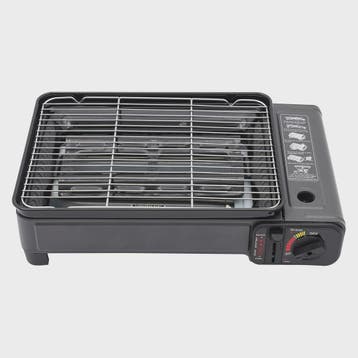 Draagbare Gas BBQ Grill met Opbergbox - Ideaal voor Camping,, Verzenden, Nieuw