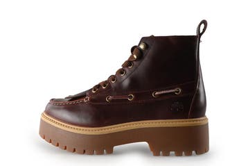 Timberland Boots in maat 39 Rood, Kleding | Dames, Schoenen, Verzenden, Overige typen, Zo goed als nieuw, Timberland