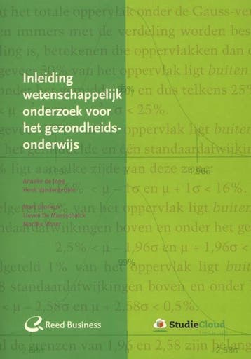 Inleiding wetenschappelijk onderzoek voor het  9789035234345, Verzenden, Zo goed als nieuw
