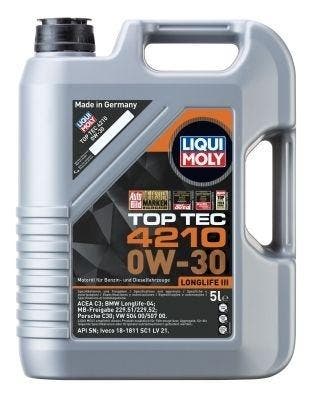 Motorolie Liqui Moly Top Tec 4210 0W-30 5L, Verzenden, Nieuw