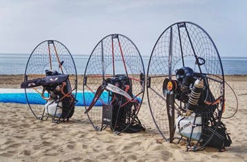 Paramotor opleiding in NL mét vliegweek en hotel in Italië., Nieuw, Gemotoriseerd