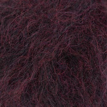 DROPS Brushed Alpaca Silk Uni Colour - 43 donkere druif -, Hobby en Vrije tijd, Ophalen of Verzenden, Nieuw