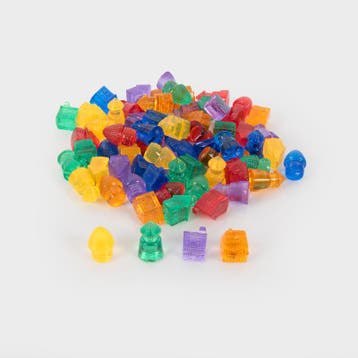 TickiT translucent kleur huisjes sp van €23,99 voor €11,99, Ophalen of Verzenden, Nieuw