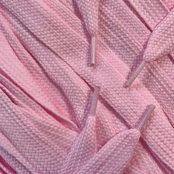 Extra brede veters - Roze • 120  cm x 30 mm, Ophalen of Verzenden, Nieuw
