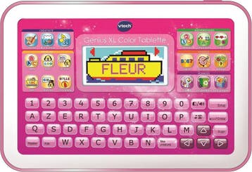 VTech Leertablet Roze | 60 Spellen | Laatste Stuk!, Ophalen of Verzenden, Zo goed als nieuw, Elektronica, Met licht