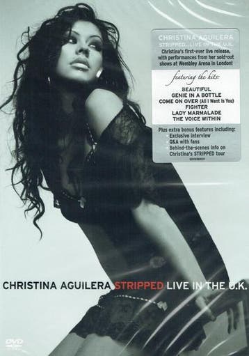 Christina Aguilera - Stripped (Live In The U.K.) (DVD), Ophalen of Verzenden, Gebruikt