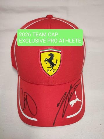 Ferrari HP - Leclerc & Hamilton - 2026 - Honkbalpet, Nieuw