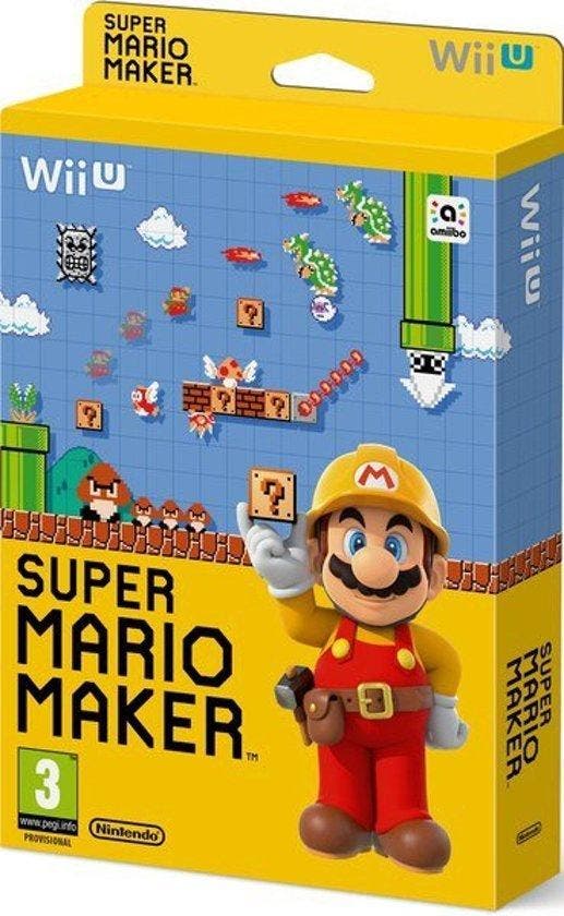 Super mario maker + artbook, Spelcomputers en Games, Games | Nintendo Wii U, Verzenden