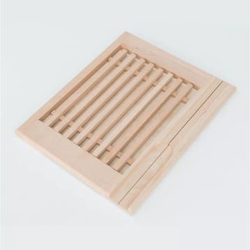 HOCHO Beukenhouten Broodsnijplank 355x295x22 mm – Met Kru., Ophalen of Verzenden, Nieuw