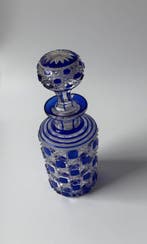 Baccarat - Parfumfles - diamanten, edelstenen, blauw dubbel