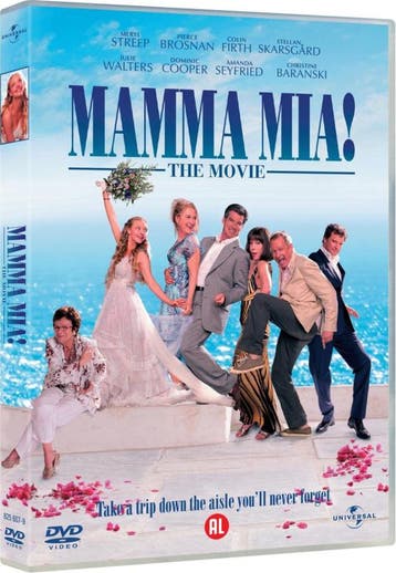 Mamma Mia (dvd tweedehands film), Ophalen of Verzenden, Zo goed als nieuw