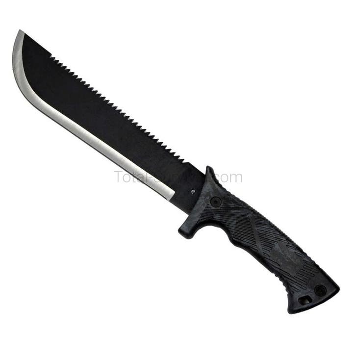 AB Jungle Primitive Bowie bushmes met hoes, Caravans en Kamperen, Kampeergereedschap, Nieuw, Ophalen of Verzenden