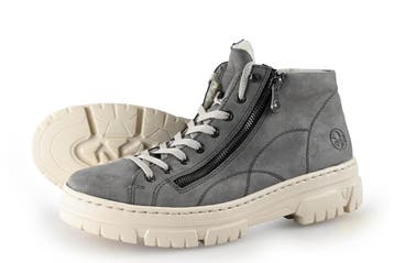 Rieker Hoge sneakers in maat 43 Grijs, Verzenden, Grijs, Rieker, Sneakers of Gympen