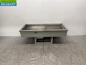 RVS Maxxfrost Drop in Bain Marie 4 x 1/1 GN 230V Horeca, Ophalen of Verzenden, Gebruikt