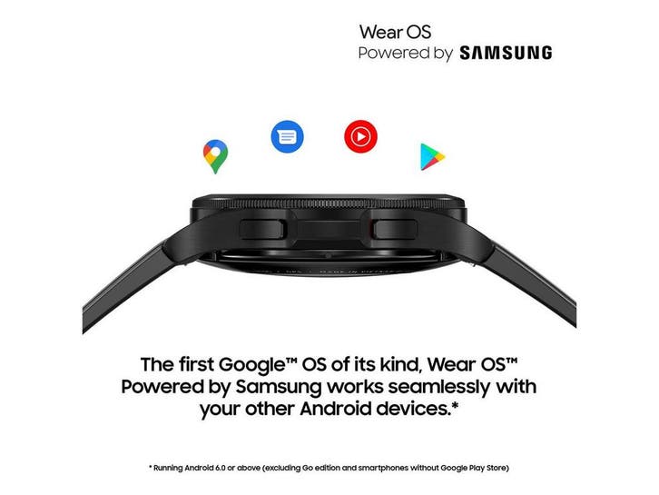 Samsung Galaxy Watch 4 Classic - Smartwatch - Roterend frame, Sieraden, Tassen en Uiterlijk, Smartwatches, Zo goed als nieuw, Verzenden