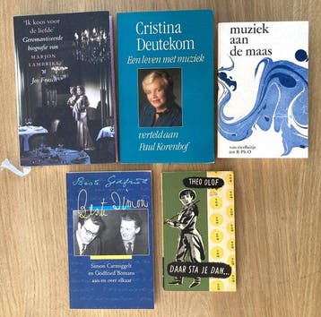 Gesigneerd: Cristina Deutekom, Marion Lambriks, Theo Olof &, Antiek en Kunst
