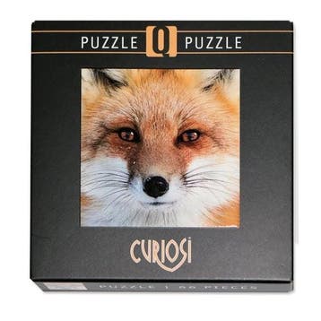 Curiosi Q-puzzel (moeilijke stukjes) - Dier - Vos (66, Hobby en Vrije tijd, Ophalen of Verzenden, Nieuw