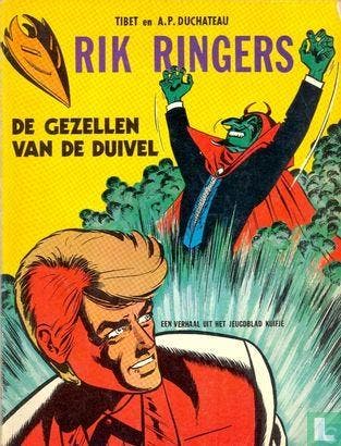 Rik Ringers - De gezellen van de duivel - 1971, Eén stripboek, Verzenden, Gelezen, Duchâteau, André.