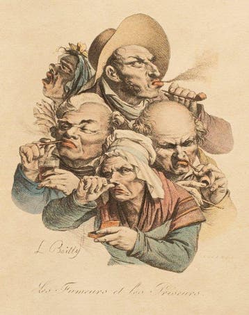 Louis-Léopold Boilly (1761-1845) - Les Fumeurs et les