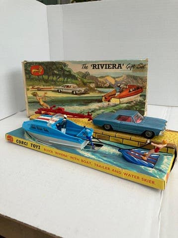 Corgi 1:43 - Modelauto (4) - Corgi Toys giftset 31: Buick, Nieuw