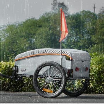 Opvouwbare Fiets Cargo Trailer 45 kg met Waterdichte Hoes, Verzenden, Nieuw