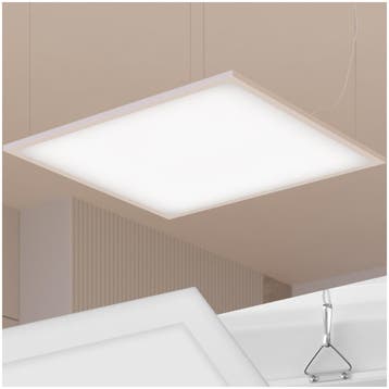 LED-paneel Lucerna, ultradun, warmwit - 62 x 62 cm, Verzenden, Nieuw